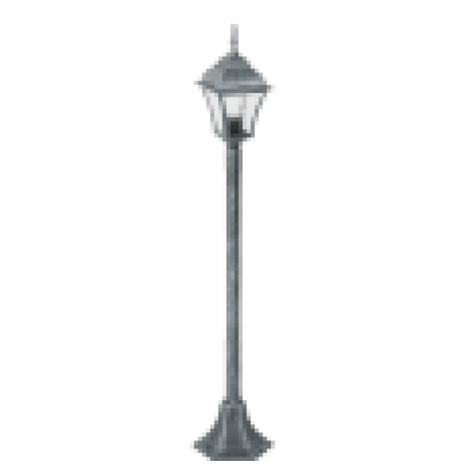 8400 TOSCANA Kültéri állólámpa E27 1X60W, ezüst, IP43