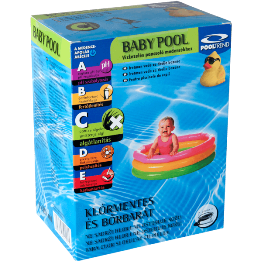 BABY POOL GYERMEK MEDENCE TISZTÍTÓ  FOLYADÉK 5X20ML KLÓRMENTES