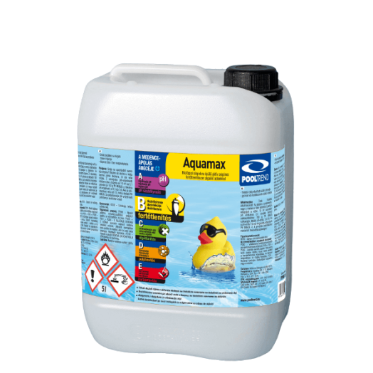AQUAMAX 5L OXIGÉNES FERTŐTLENÍTŐ MEDENCEKÉMIA