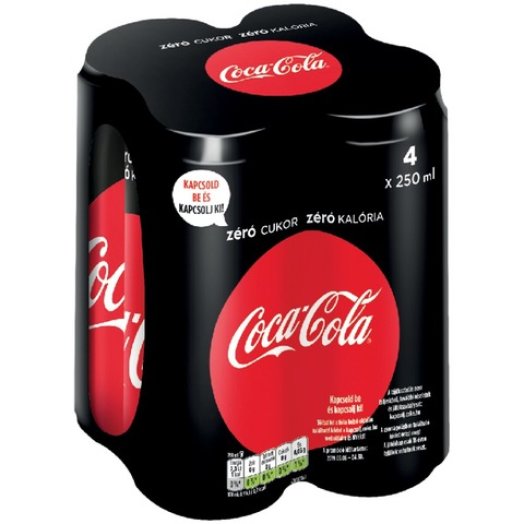 Coca-Cola vagy Fanta narancs dobozos szénsavas üdítőital multipack