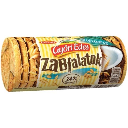 Győri Édes Zabfalatok keksz