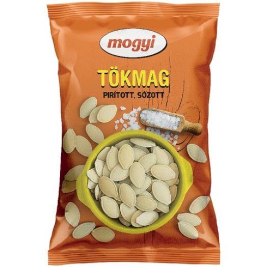 Mogyi pörkölt, sós tökmag