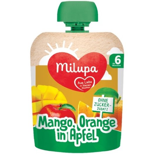 Milupa tasakos gyümölcspüré