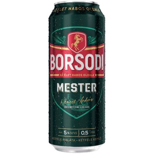 Borsodi Mester dobozos sör