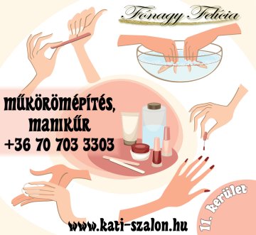 Manikűr, Műkörömépítés. 11. kerület. Őrmező