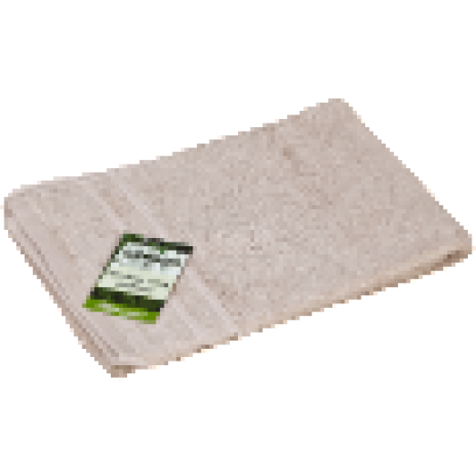 Bambuszos törölköző, 50x100cm, capuccino