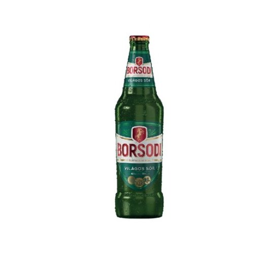 Borsodi világos üveges sör