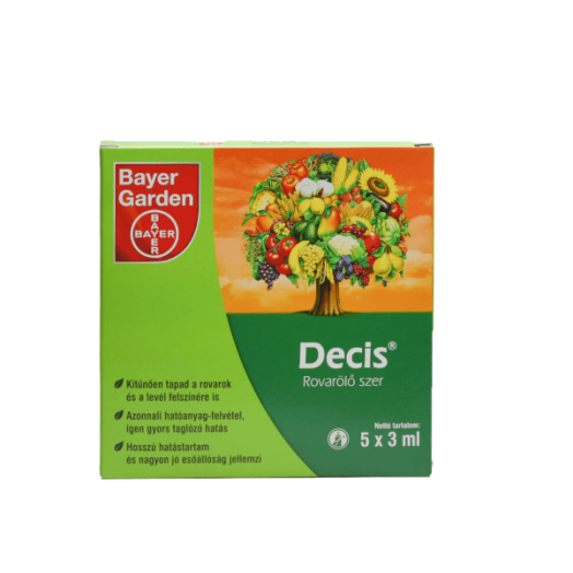 DECIS 2,5 EC AMPULLÁS 5 X 3 ML ROVARÖLŐ