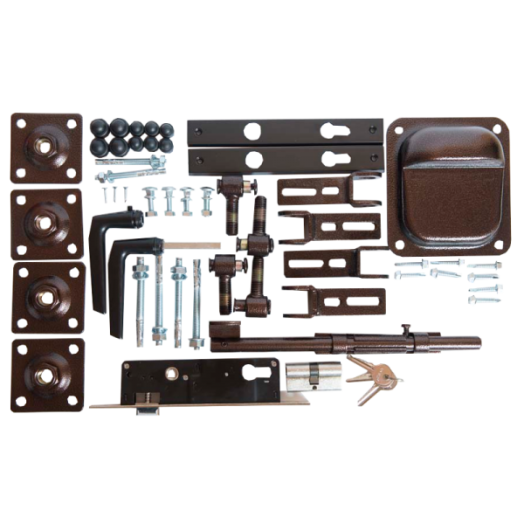 KERÍTÉS TARTOZÉK NAGYKAPU BRONZ 315X160X100MM