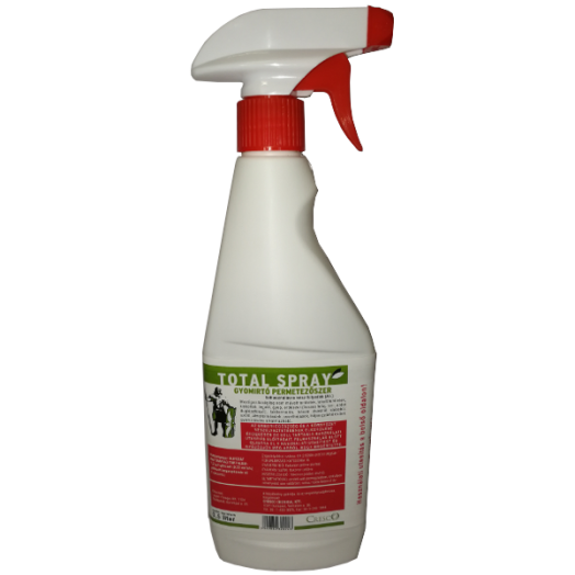 TOTAL SPRAY 0,5L TOTÁLIS GYOMÍRTÓ GLIFOZÁT,