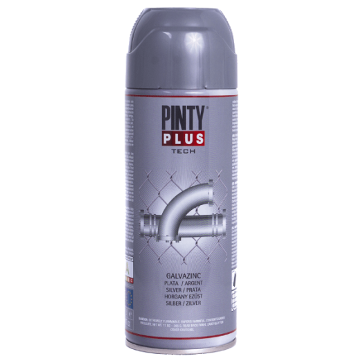 PINTY PLUS TECH 400 ML HORGANY SPRAY EZÜST