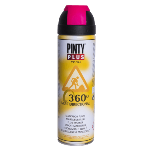 PINTY PLUS TECH 500 ML JELÖLŐ SPRAY PINK