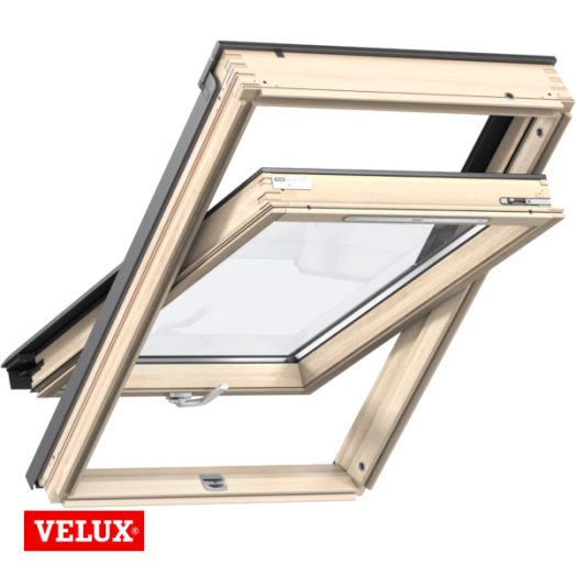 VELUX TETŐTÉRI ABLAK 78X118CM GZLMK061051B ALSÓ KILINCCSEL