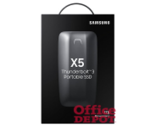 Samsung 1000GB Thunderbolt 3 (MU-PB1T0B/EU) szürke-piros X5 külső SSD