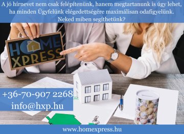 HOMEXPRESS ingatlanközvetítő hálózat
