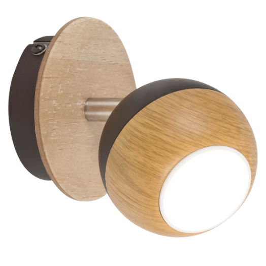 ARTHUR SPOT GU10 1X35W TÖLGY/FEKETE