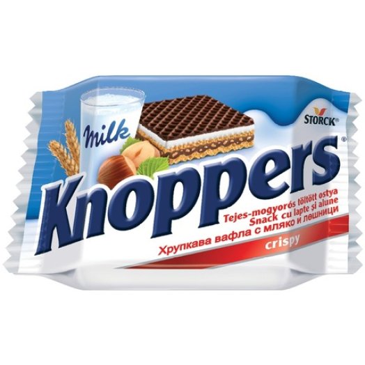 Knoppers tejcsokoládéba mártott ostyaszelet