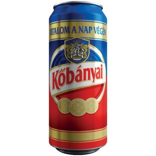 Kőbányai dobozos világos sör