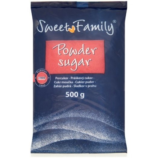 Koronás vagy Sweet Family porcukor