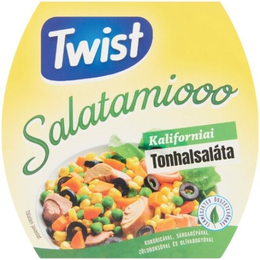 Twist tonhalsaláta