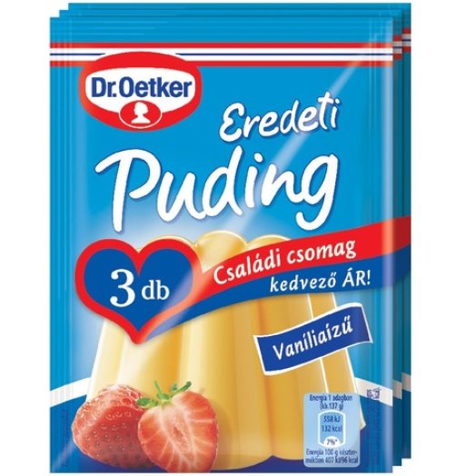 Dr. Oetker Eredeti pudingpor családi csomag