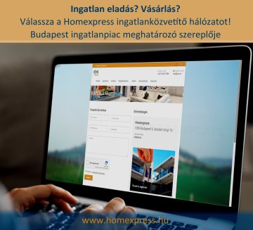 Ingatlan eladás? Vásárlás? Válassza a Homexpress-t