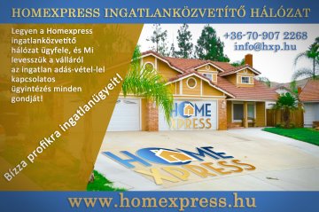 Legyen a Homexpress ingatlanközvetítő hálózat ügyfele