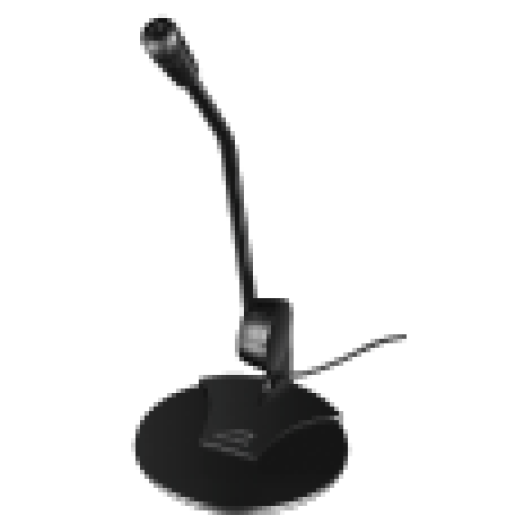 PURE Asztali Mikrofon, fekete  (SL8702BK)