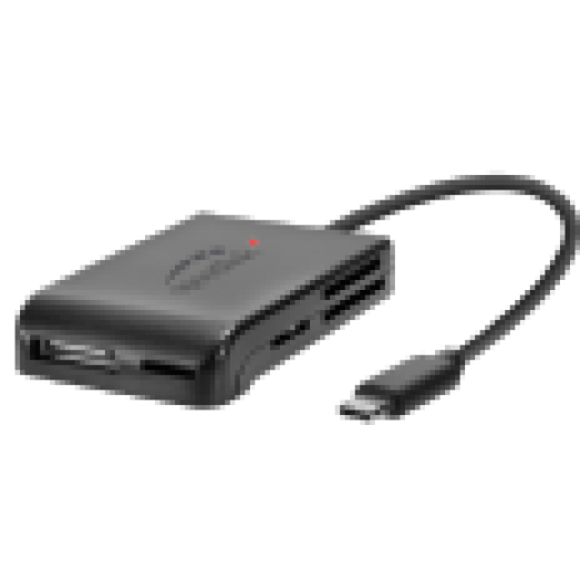 SNAPPY EVO Kártyaolvasó USB-C, fekete  (SL150200BK)