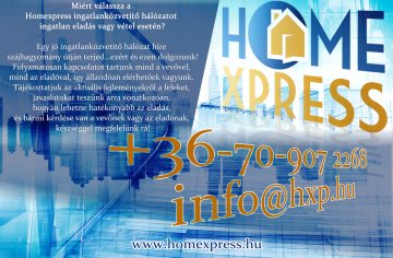Miért válassza a Homexpress ingatlanközvetítő hálózatot?