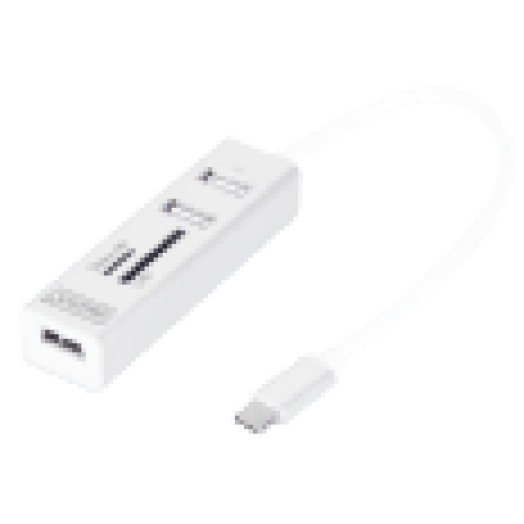 USB Type-C típusú kártyaolvasó (DA-70243)