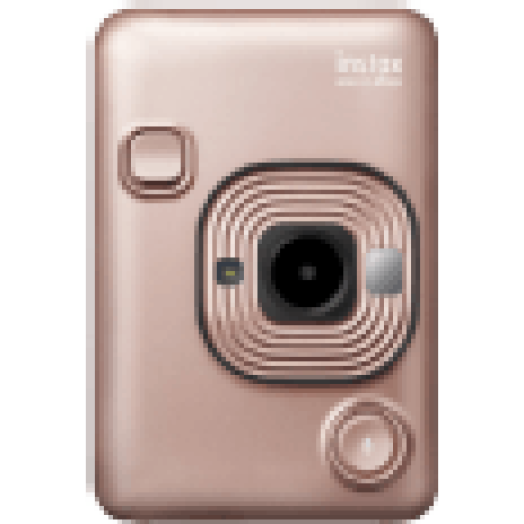 Instax Mini LiPlay instant fényképezőgép, rozéarany