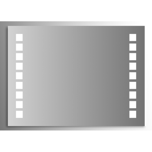 TÜKÖR LED VILÁGÍTÁSSAL 80X60CM Outlet