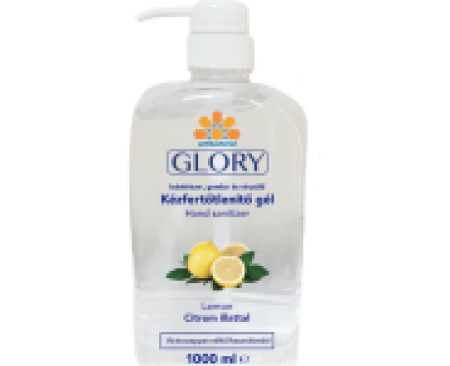 HiClean kézfertőtlenítő gél Citrom 1000 ml
