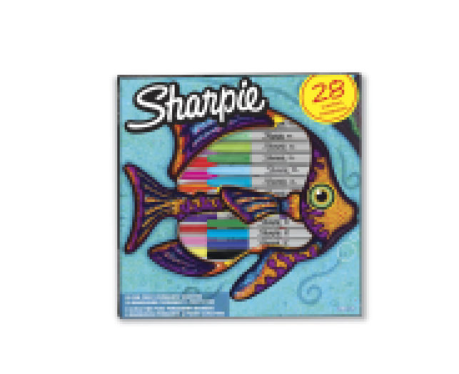 Sharpie permanent marker készlet 28db Fish