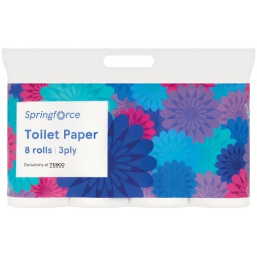 Springforce toalettpapír