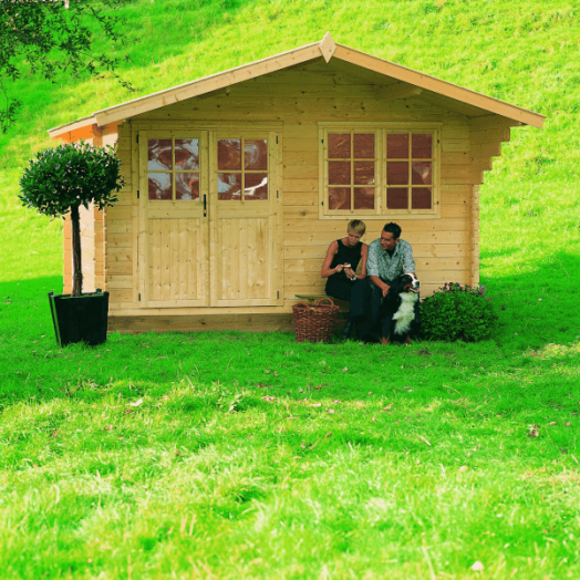 FAHÁZ PADLÓ NÉLÜL 243X380X300CM NATÚR LUCFENYŐ