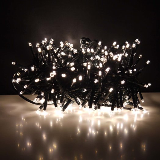LED-es szikrázó fényfüzér 25,5m (1000 LED)