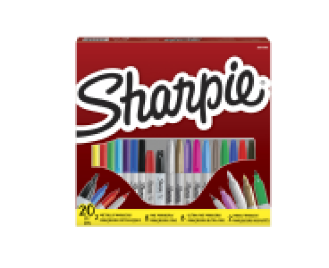 Sharpie permanent marker készlet 20db vegyes hegy