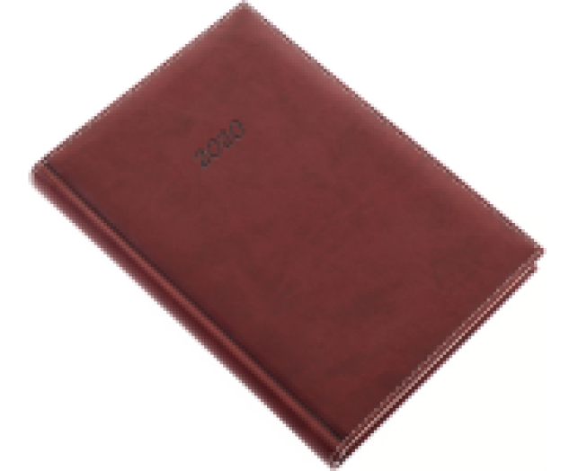 Agenda A5 napi Bolero 5322 barna