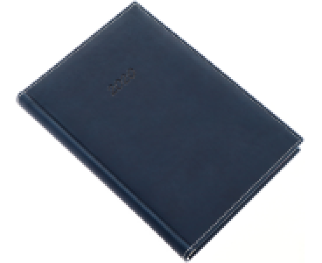 Agenda A5 napi Bolero 5322 kék