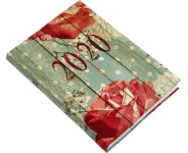 Agenda A5 napi Picture 5321 vintage