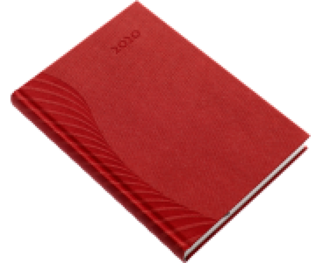 Agenda A5 napi Amigo 5321 piros