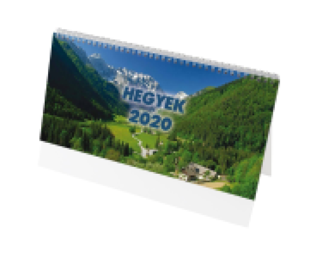 Asztali naptár álló képes Hegyek 7951