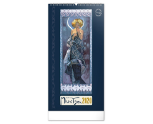 Falinaptár Alphonse Mucha 6095
