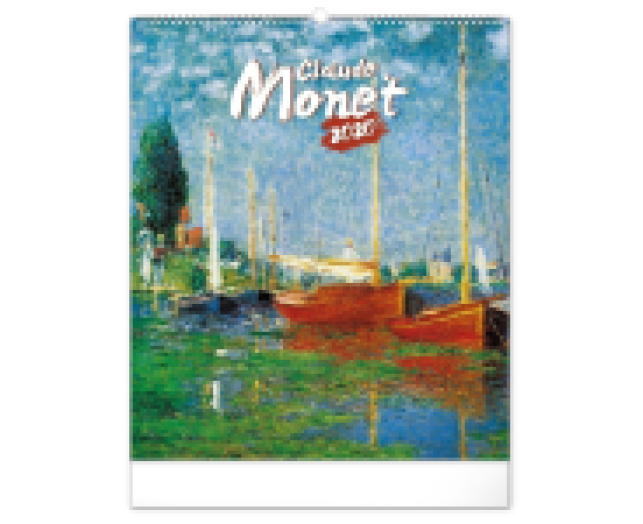 Falinaptár Claude Monet 6095