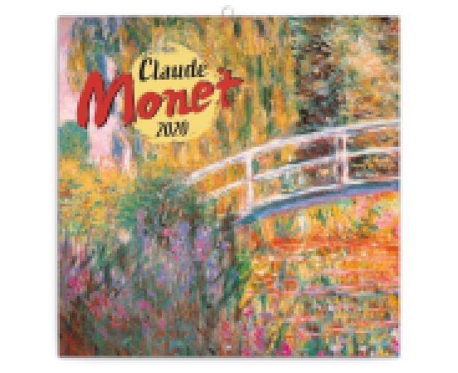 Falinaptár Claude Monet 6097
