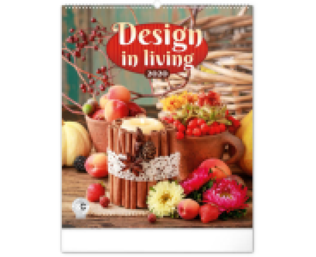 Falinaptár Desing in Living 6095