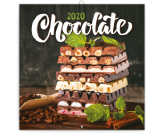 Illatosított lemeznaptár Chocolate 6096