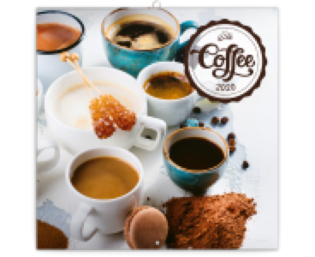 Illatosított lemeznaptár Coffee 6096